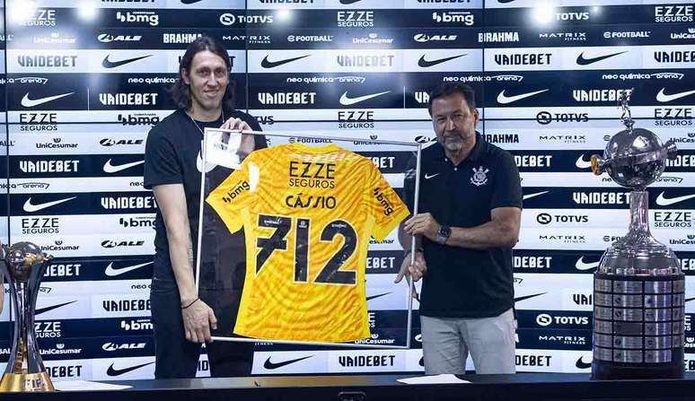 Cássio se despediu do Corinthians em 2024 –