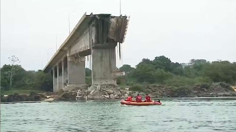 Ponte entre Maranhão e Tocantins desabou na segunda (24)