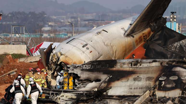 O acidente é o mais mortal da história da Coreia do Sul