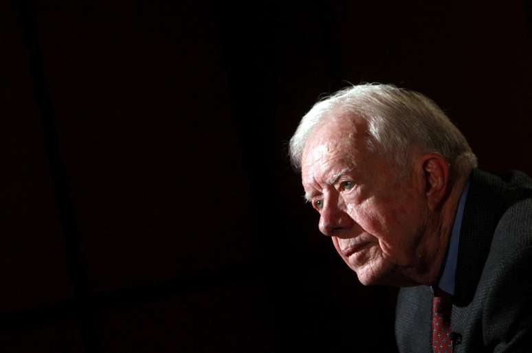 Jimmy Carter em janeiro de 2012