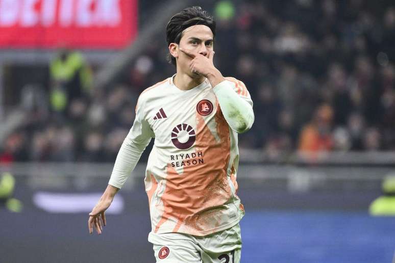 Dybala deixou tudo igual para a Roma ainda no primeiro tempo –