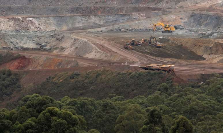 Mina de minério de ferro da Vale em Itabirito, na região do Quadrilátero Mineiro