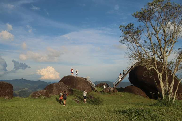 Pedra de São Francisco, entre Monteiro Lobato e São Francisco Xavier 