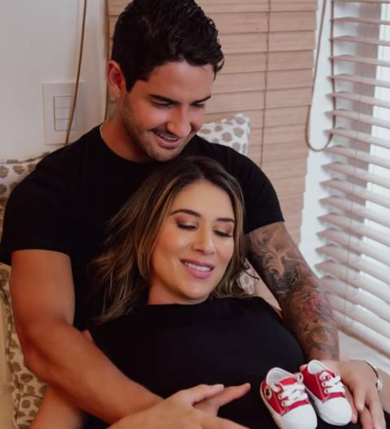 Alexandre Pato e Rebeca Abravanel