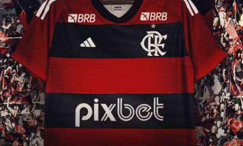 Pixbet é atualmente a patrocinadora master do Flamengo – Divulgação