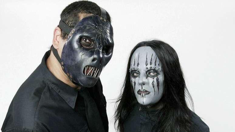 Paul Gray e Joey Jordison, do Slipknot 