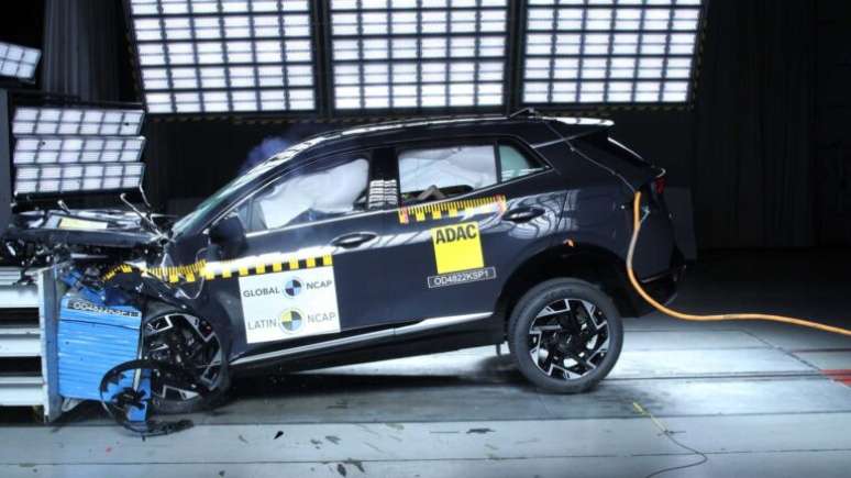 kia Sportage 2023 no Teste do Latin NCAP