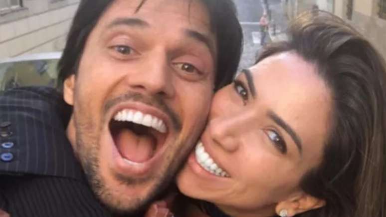 F&aacute;bio Faria e Patricia Abravanel (Reprodu&ccedil;&atilde;o/Instagram)