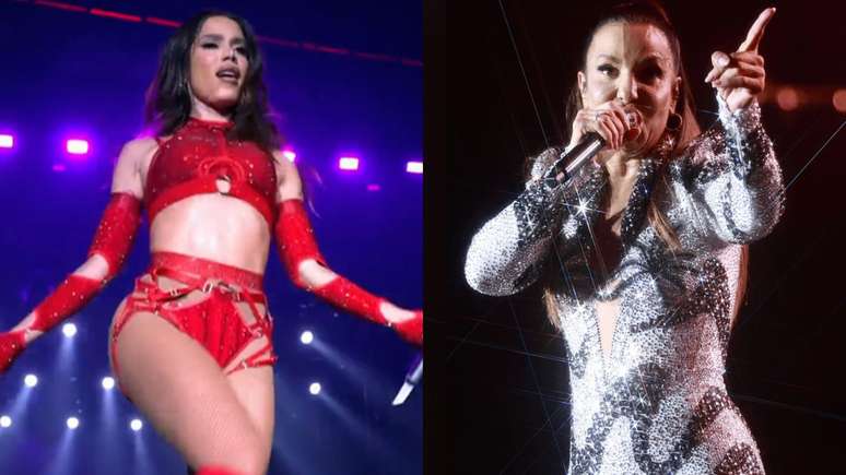 Live on Globo, Anitta and Ivete Sangalo use ‘bad words’ and the web reacts; I wait