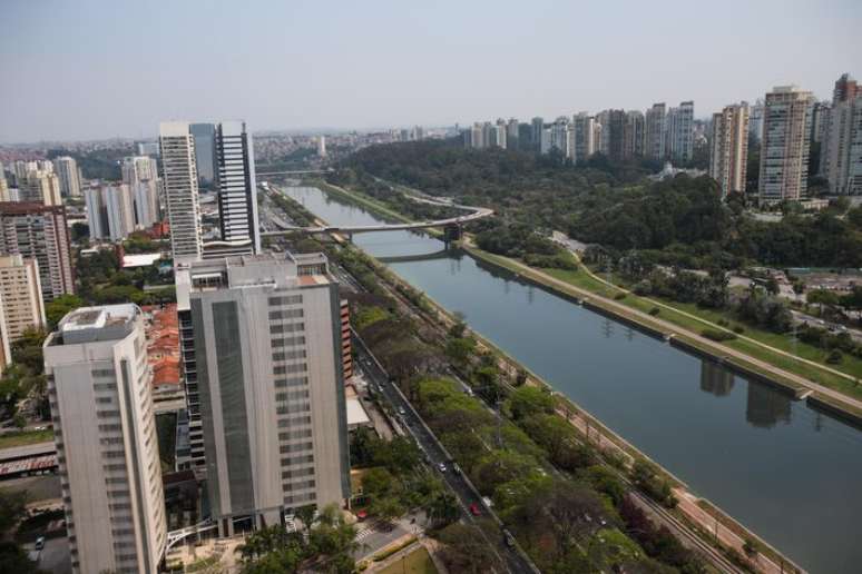 Vista da Marginal Pinheiros.