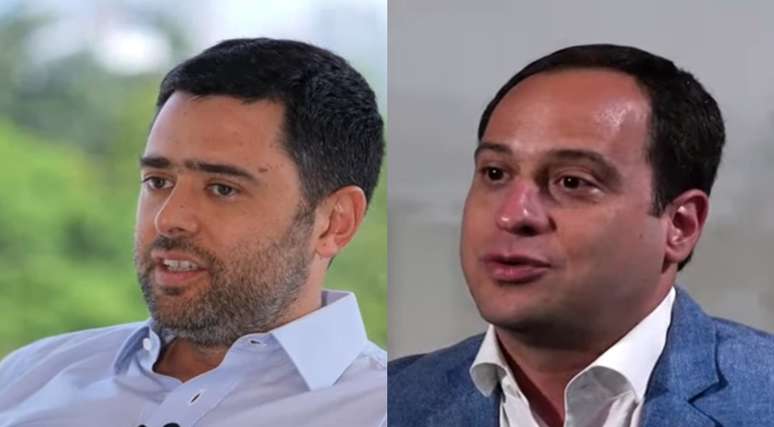 Roberto Marinho Neto e Paulo Marinho, executivos da Globo: otimismo com os próprios 100 anos do grupo de comunicação da família