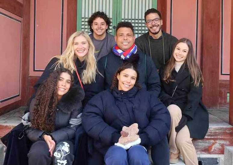 Semelhan&ccedil;a de Ronaldo com os filhos chama aten&ccedil;&atilde;o &mdash;