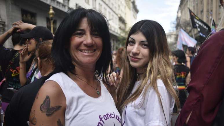 'O amor que sinto pela minha filha foi a única coisa que salvou essa história, porque deixei de ouvir todo mundo e passei a ouvi-la', diz Gabriela Mansilla