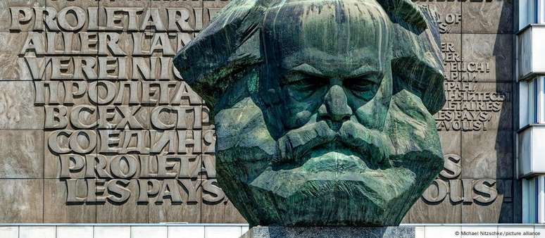 Busto de Karl Marx é um dos marcos de Chemnitz, escolhida ao lado de Nova Gorica/Gorizia como Capital Europeia da Cultura em 2025