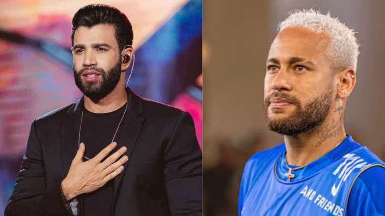 Gusttavo Lima e Neymar