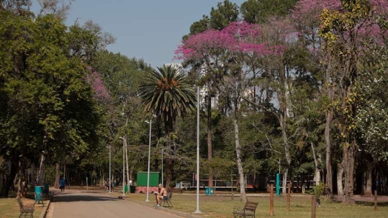 Visão geral do Parque do Ibirapuera