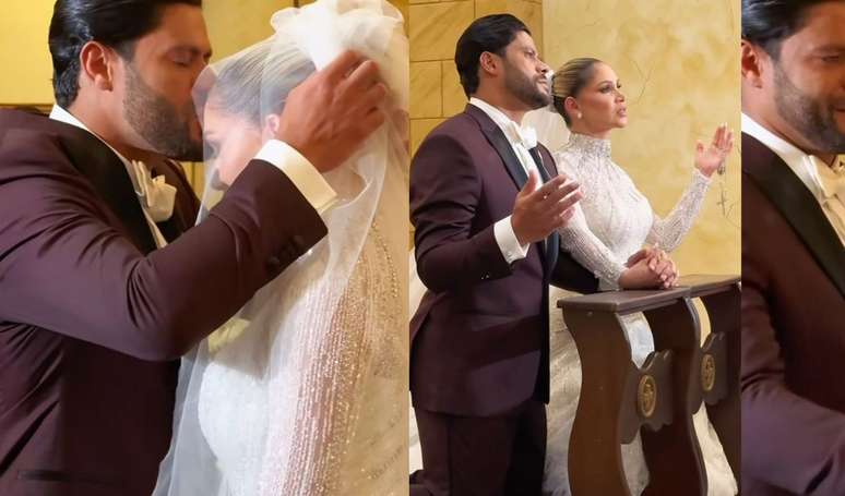 Casamento de Hulk e Camila Ângelo: TODOS os detalhes da cerimônia polêmica e intimista do casal.