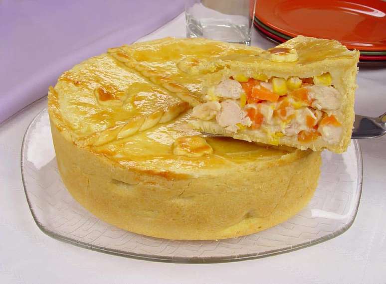 Empadão fricassê – Foto: Guia da Cozinha