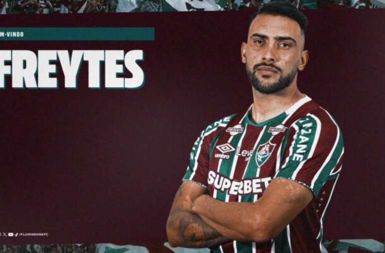 Freytes, de 25 anos, é o novo reforço do Fluzão na temporada 2025 –