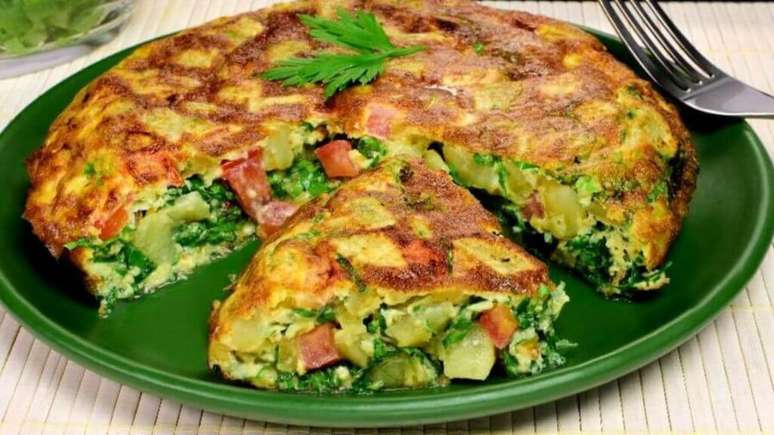 Omelete de batata doce – Foto: Guia da Cozinha