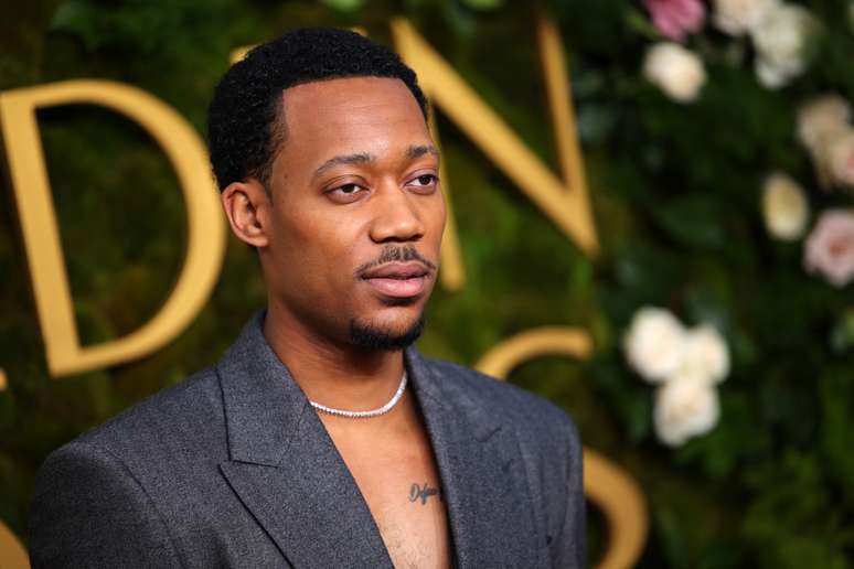 Tyler James Williams participou do 82&deg; Golden Globe em Beverly Hills, na Calif&oacute;rnia, Estados Unidos.
