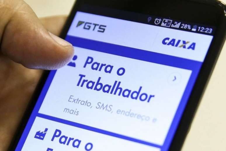 Saque-aniversário pode ser solicitado via aplicativo do FGTS