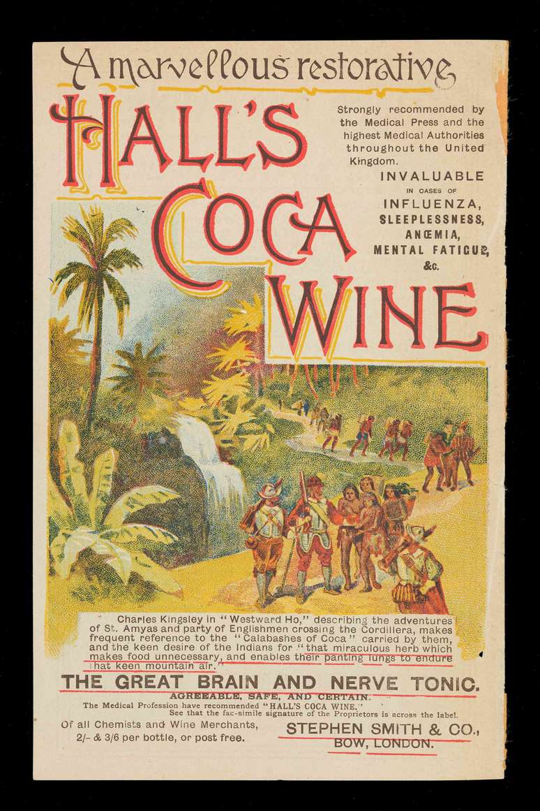 Hall's Coca Wine