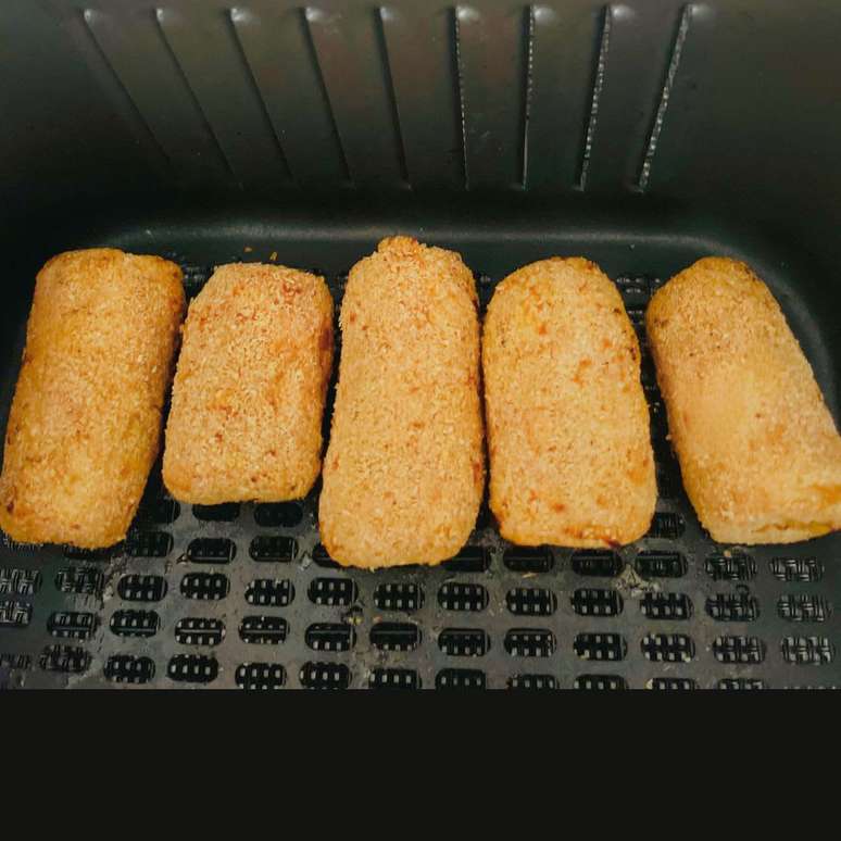 BANANA À MILANESA SEM TRIGO NA AIRFRYER