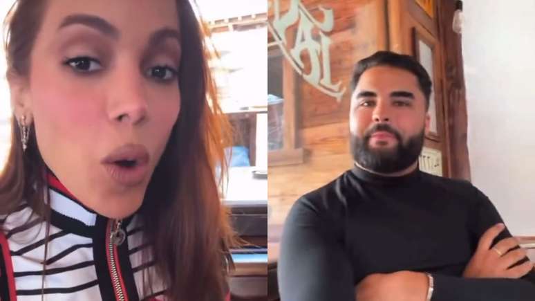 Anitta falou boatos envolvendo seu nome e o de Lucas Guedez