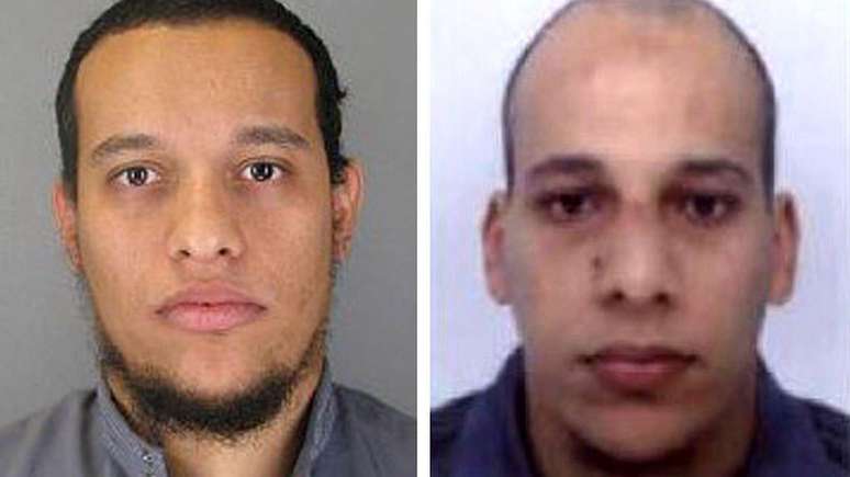 Said Kouachi e Cherif Kouachi foram mortos pelas forças de segurança após uma caçada que durou três dias