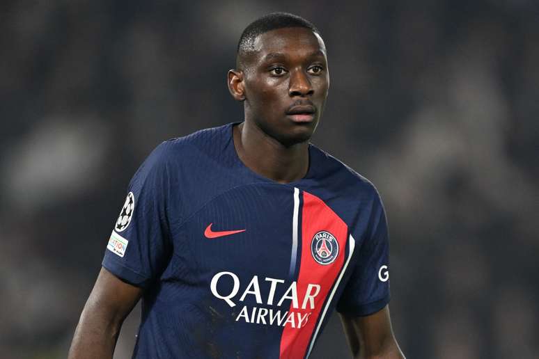 Kolo Muani em ação pelo PSG. 