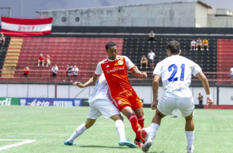 Rafaela Frison/Internacional - Legenda: Barra e Internacional pela segunda rodada do Grupo 29 da Copinha