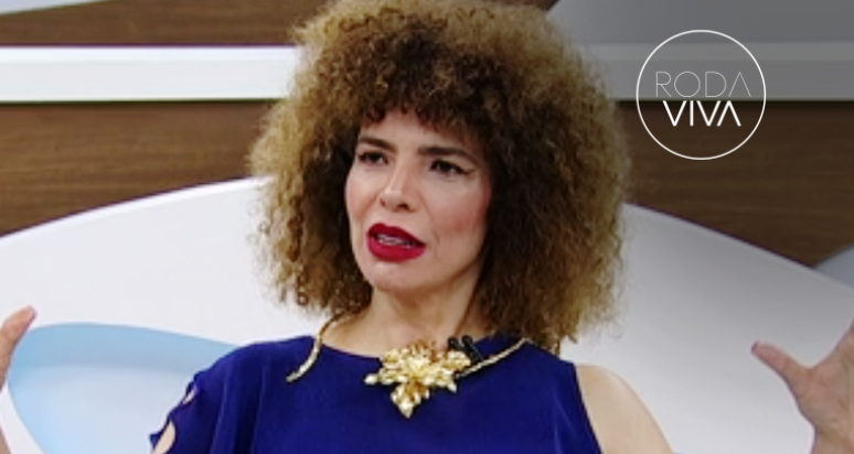 Vanessa da Mata durante participação no Roda Viva