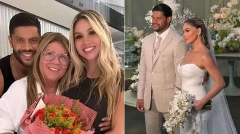 Mãe de Camila, Nires Ângelo, comenta sobre casamento da filha; Camila Ângelo casou-se com jogador Hulk esta semana