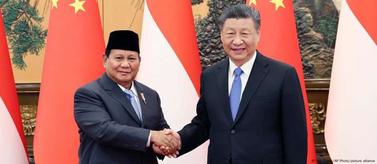 Novas coalizões à vista: presidentes Prabowo Subianto (Indonésia) e Xi JInping (China) saúdam-setvbetPequim