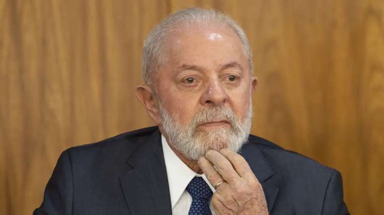 O presidente Luiz Inácio Lula da Silva