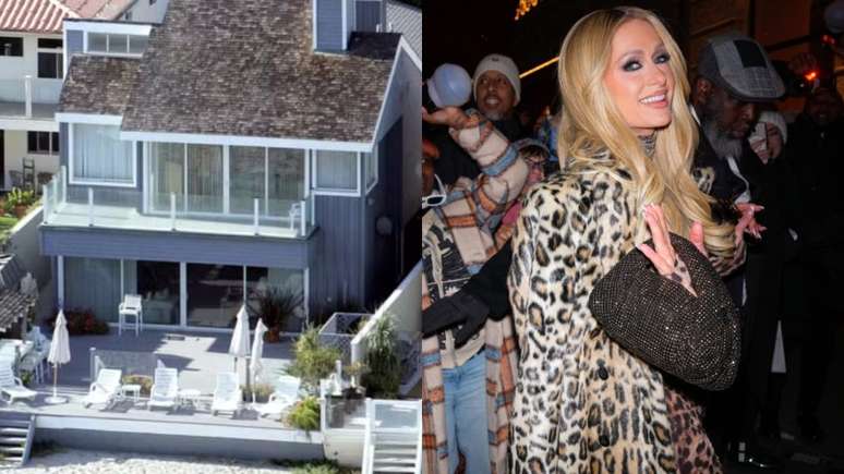 A casa da socialite e a própria Paris Hilton