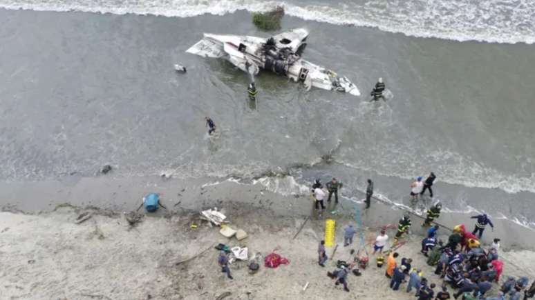 Acidente de avião em Ubatuba