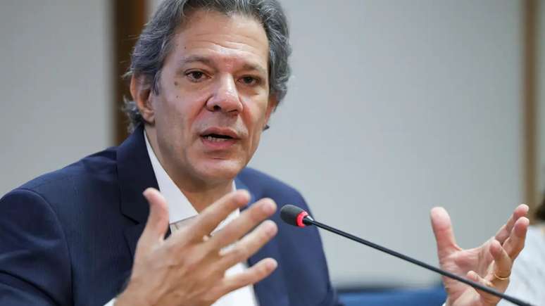 O ministro Fernando Haddad