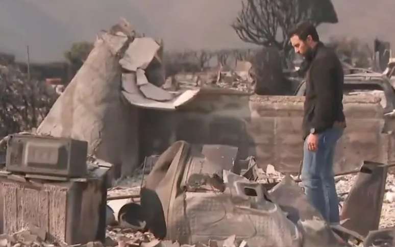 Milo Ventimiglia teve a casa destruída no incêndio que atinge Los Angeles —