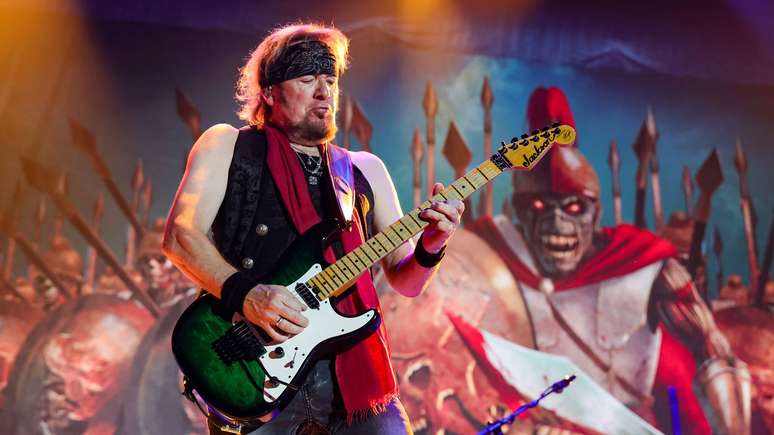 Adrian Smith, guitarrista do Iron Maiden -