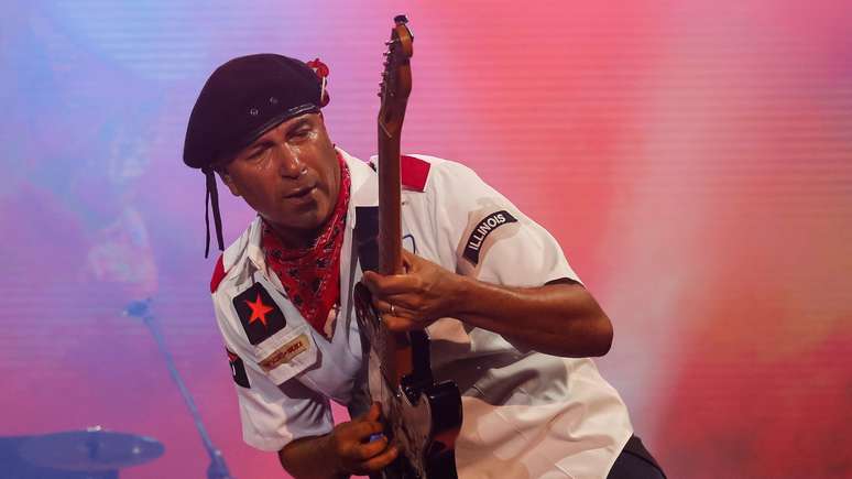 Tom Morello, guitarrista do Rage Against the Machine -