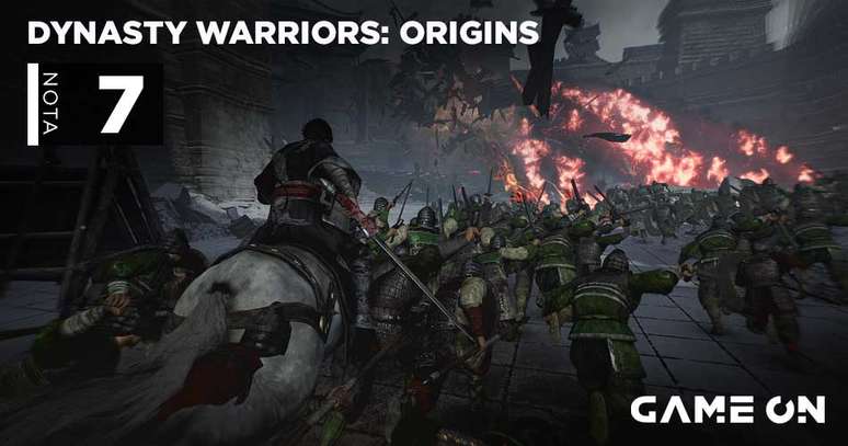 Dynasty Warriors: Origins - Nota 7