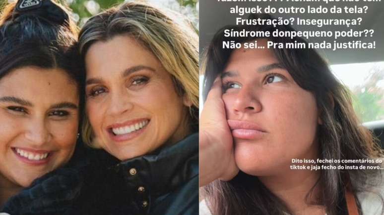 Filha de Flávia Alessandra desabafa sobre críticas: 'Saindo do psiquiatra'