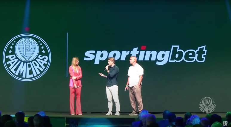 Palmeiras apresenta Sportingbet como nova patrocinadora máster