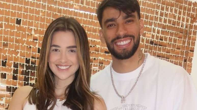 Duda Fournier e Lucas Paqueta