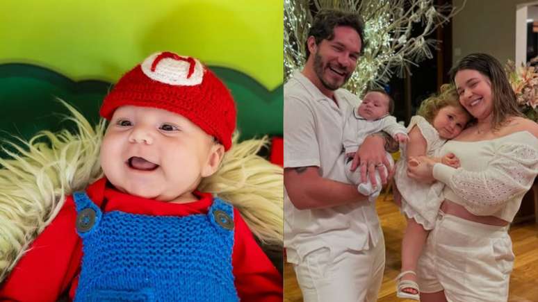 Momento fofura! Viih Tube celebra 2 meses de Ravi: 'Morro de amores'