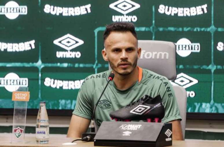 Renê durante treinamento do Fluminense no CT Carlos Castilho –