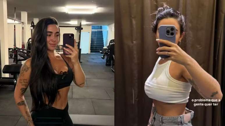 Ex-BBB Giovanna comemora perda de peso e recebe carinho de Pizane: 'Incentivo'