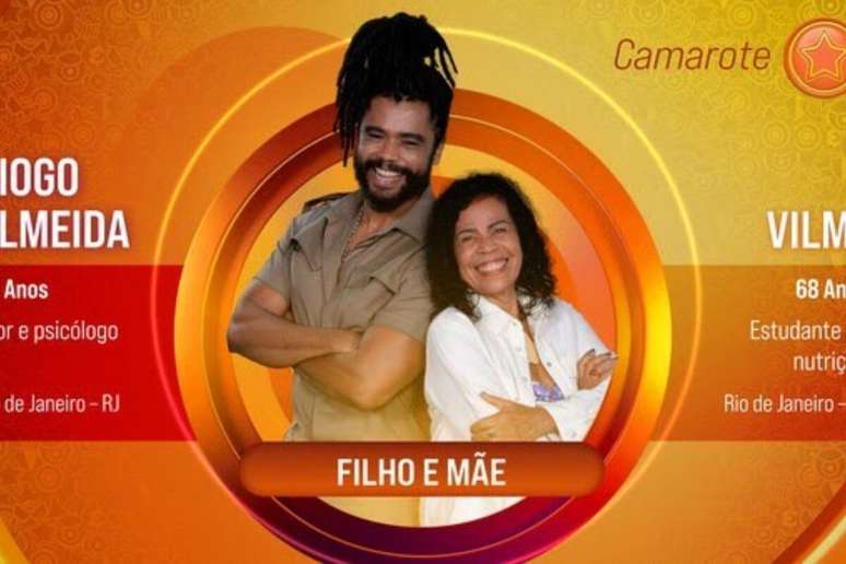 A personalidade extrovertida do signo de Diogo Almeida e Vilma pode trazer mais energia e entusiasmo para o reality show 